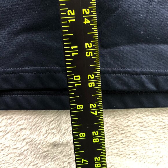 Reebok Mens Jackets Large 1/4 Zip Pullover Fleece Athleisure Activewear Navy - Picture 4 of 13